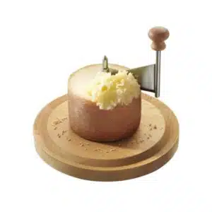 Friseur en hêtre pour fromage tête de moine avec cloche