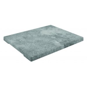 Plateau rectangulaire en mélamine, imitation beton brossé