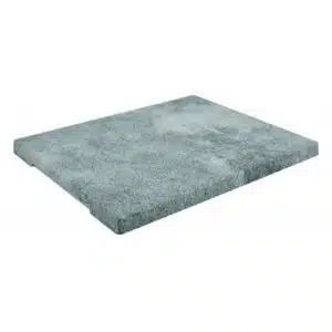 Plateau rectangulaire en mélamine, imitation beton brossé