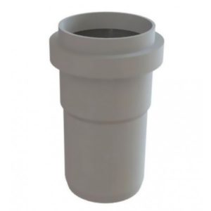 Raccord de liaison, pour siphons télescopiques, collage sur tube PVC DN100