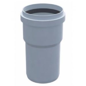 Raccord de liaison à joint EPDM pour manchon de sortie (en PVC à coller), Ø 75 mm, H 143 mm