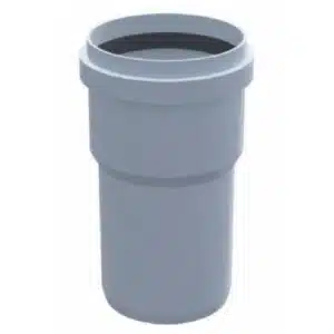 Raccord de liaison à joint EPDM pour manchon de sortie (en PVC à coller), Ø 75 mm, H 143 mm