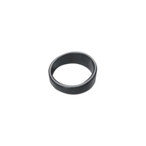 Réhausse noire cylindrique pour plats en mélamine, Ø90 x H 30 mm