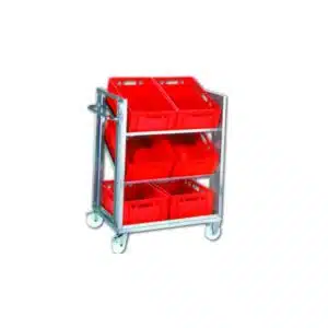 Chariots incliné de transport et de présentation