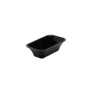 Plateau cuisine, plexi noir rectangulaire GN1/9