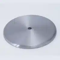 Couvercle inox pour vide-déchets Ø 280 mm pour tables sur mesure