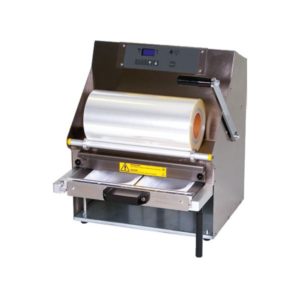Conditionnement et emballage, operculeuse barquette multiform 4, semi-automatique avec tiroir coulissant