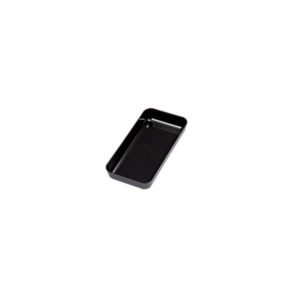 Plateau noir en ABS pour vitrine profondeur 700 mm, repère G1