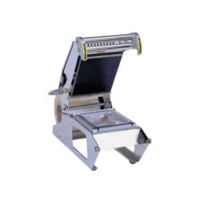 Scelleuse de barquettes, L 190 x P 545 x H 440 mm
