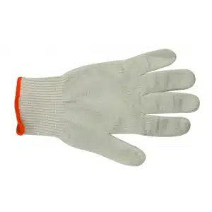 Gant anti-coupure, fibres Spectra et noyaux de fils d'inox, bleue