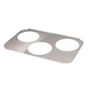 Kit bain-marie chauffe-sauce avec 3 récipients 4L + support