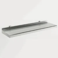 Etagère murale à plateau inox largeur 400 mm