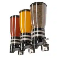 Distributeur mural de café soluble et sucres avec système ‘‘ Click ’’ triple 3 x 1.5 L