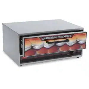 Grill saucisses rotatif chromé, 14 Kg