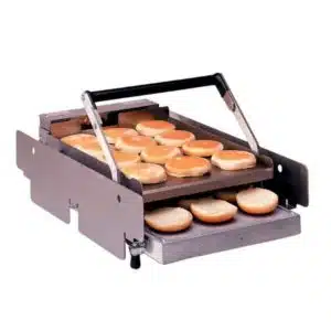 Grille-pain horizontal à contact, haut rendement