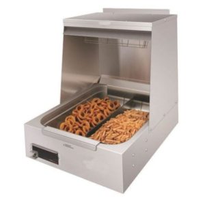 Poste de maintien chaud frites