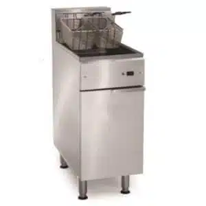 Friteuse électrique avec résistances fixes capacité 2 x 14 litres