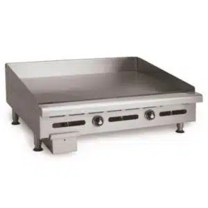 Plaque de cuisson haute puissance avec modèle à gaz 2 brûleurs 18 kw