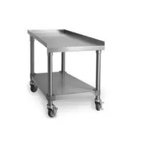 Supports en inox pour plaques grillades largeur 1830 mm