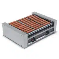 Grill saucisses rotatif pour 18 hot-dogs