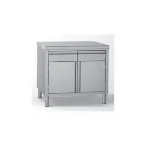 Meubles avec 1 porte battante et 1 tiroir, longueur 500 mm