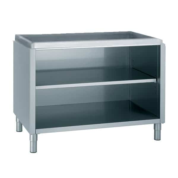 Meuble neutre ouvert, sans dessus, caisse profondeur 560 mm