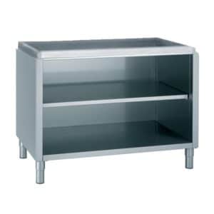 Meuble neutre ouvert, sans dessus, caisse profondeur 560 mm