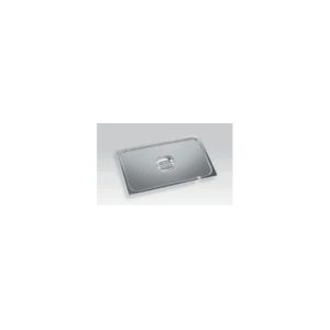 Couvercle inox GN 1/1 avec encoche pour louche
