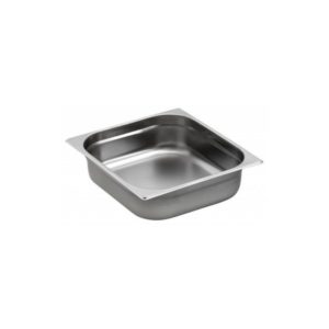 Bac gastronorme, acier inox, sans anses, GN 2/3, 354 x 325 mm