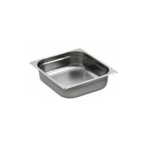 Bac gastronorme, acier inox, sans anses, GN 2/3, 354 x 325 mm