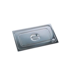 Couvercle inox GN 1/2 étanche pour bacs gastronormes