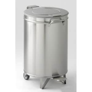 Poubelle cylindrique 100 litres, Ø 450 mm