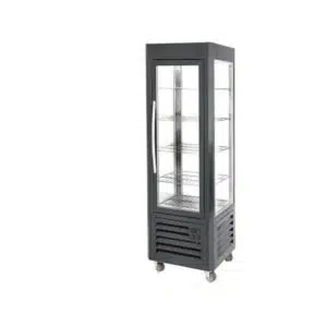 Vitrine panoramique positive grilles fixes 360 L