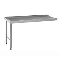 Table de glissement sur-mesure en acier inoxydable 2 pieds largeur 801 à 1000 mm