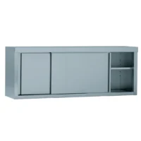 Armoire suspendue portes coulissantes acier inoxydable largeur 400 mm