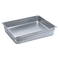 Bac gastronorme acier inox sans anses GN 1/2 325 x 265 mm