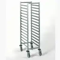 Chariot à glissière gastronorme acier inoxydable H 1490 mm