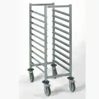 Chariot à glissière gastronorme acier inoxydable H 1650 mm