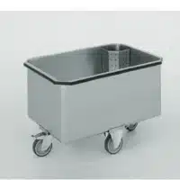 Cuve 140 litres acier inoxydable hauteur 540 mm