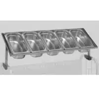 Distributeur à couverts pour chariots porte-assiettes