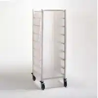 Housse avec fermeture à glissières pour chariot 8 niveaux