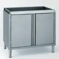 Meuble à 2 portes battantes sans dessus longueur hors-tout 792 mm