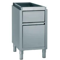 Meuble avec poubelle intégrée sans dessus longueur hors-tout 492 mm