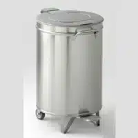 Poubelle cylindrique 50 litres Ø 370 mm