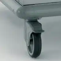 Supplément pour 4 roues pivotantes pour armoire de maintien en température