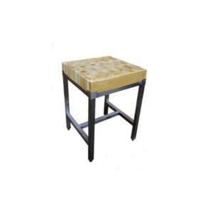 Billot de cuisine, avec châssis inox ferritique, longueur 500 mm