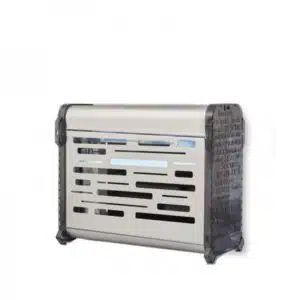 Exterminateurs d'insectes 2 x 15 W, Carter inox à néons, protection 50m²