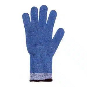 Gant resistant aux coupure, milieu humide, fibres Spectra et noyaux de fils d'inox, bleue