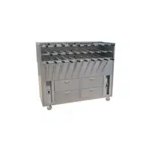Churrasco professionnel, Grills à Charbon de Bois pour Ridizio, Ligne 700 double, hauteur 1350 mm