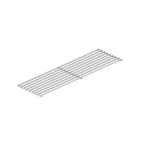 Grille fixe en inox, poulet, 225 x 725 mm pour Churrasco au Charbon de Bois professionnel